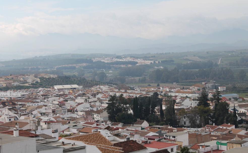 Llegada al casco urbano de Pizarra