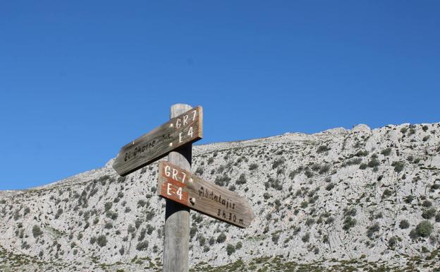 En esta zona coinciden varios itinerarios