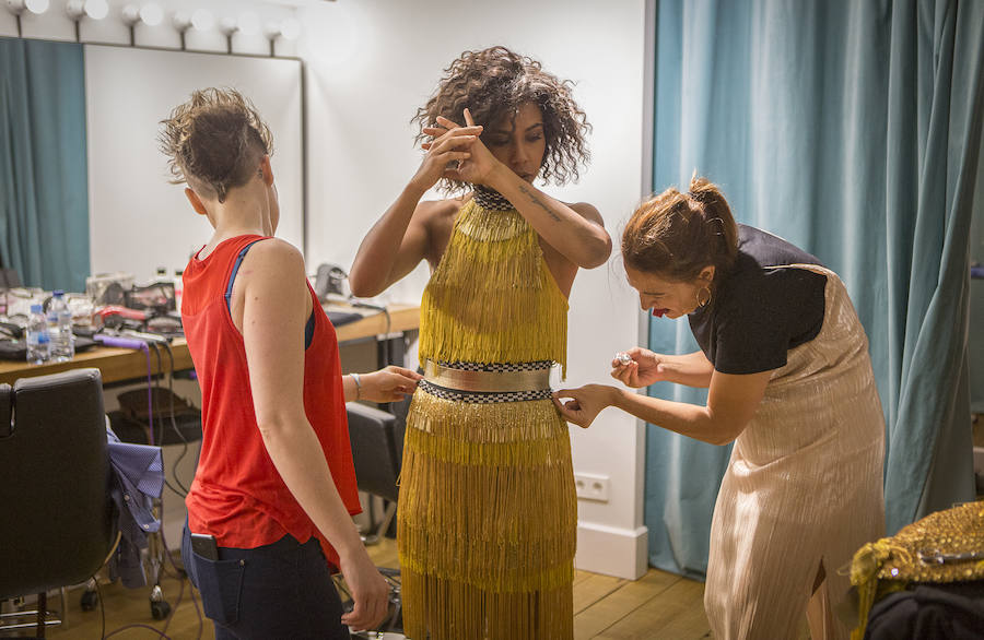 La cantante y actriz mexicana Fela Domínguez y los actores españoles Maxi Iglesias e Iván Sánchez protagonizarán el musical de la aclamada película de Withney Houston y Kevin Costner, que se estrenará en Madrid el 28 de septiembre. 