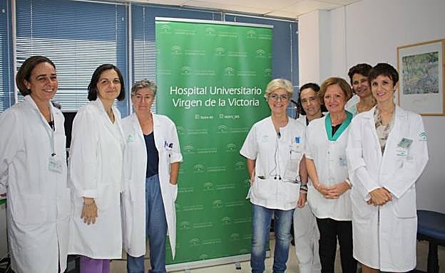 Parte del equipo multidisciplinar que atiende a los enfermos.