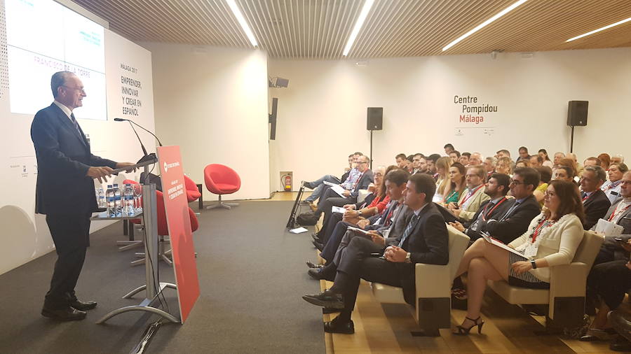 Málaga ha vuelto a ser la sede del foro Futuro en Español, una iniciativa de Vocento y CAF-Banco de Desarrollo de América Latina en el que se ha abordado el reto de innovar en Latinoamérica. 