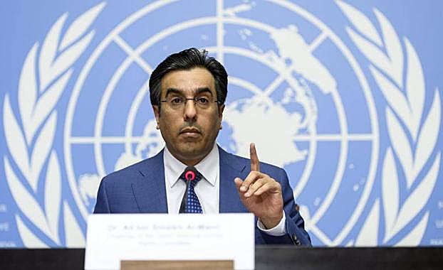 El presidente de la Comisión Nacional de Derechos Humanos de Catar, Ali bin Smaikh Al Marri.