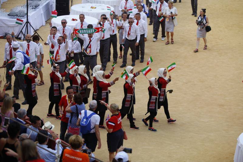 Este domingo han dado comienzo la XXI edición de los Juegos Mundiales de Deportistas Trasplantados 2017 en Málaga, cuya ceremonia de inauguración se ha celebrado en la plaza de toros.