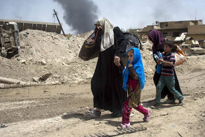 El califato arroja la toalla en Mosul y sus dirigentes han trasladado su centro de operaciones a Tal Afar, situada a 65 km de la capital.