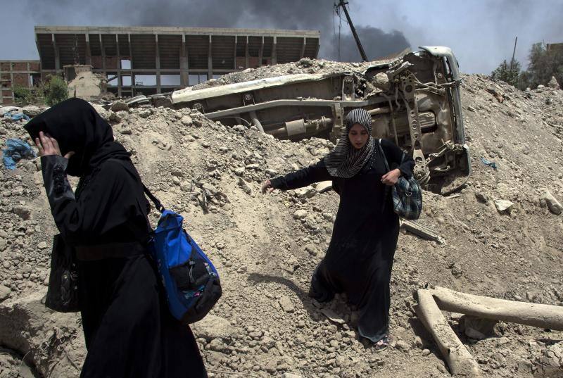 El califato arroja la toalla en Mosul y sus dirigentes han trasladado su centro de operaciones a Tal Afar, situada a 65 km de la capital.