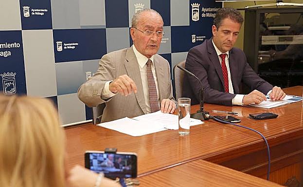 De la Torre y Conde, ayer, durante su comparecencia de prensa.
