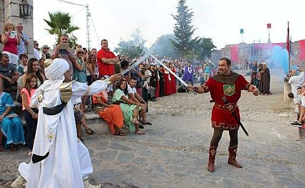 Moros y cristianos en Benadalid.