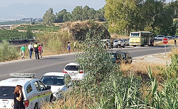 El cuerpo de la menor apareció en Álora junto a la vía del cercanías