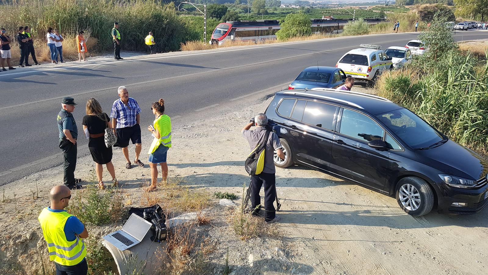La menor ha sido hallada muerta en la vía del tren entre Pizarra y Alora, a unos 7 kilómetros del lugar donde se le perdió la pista