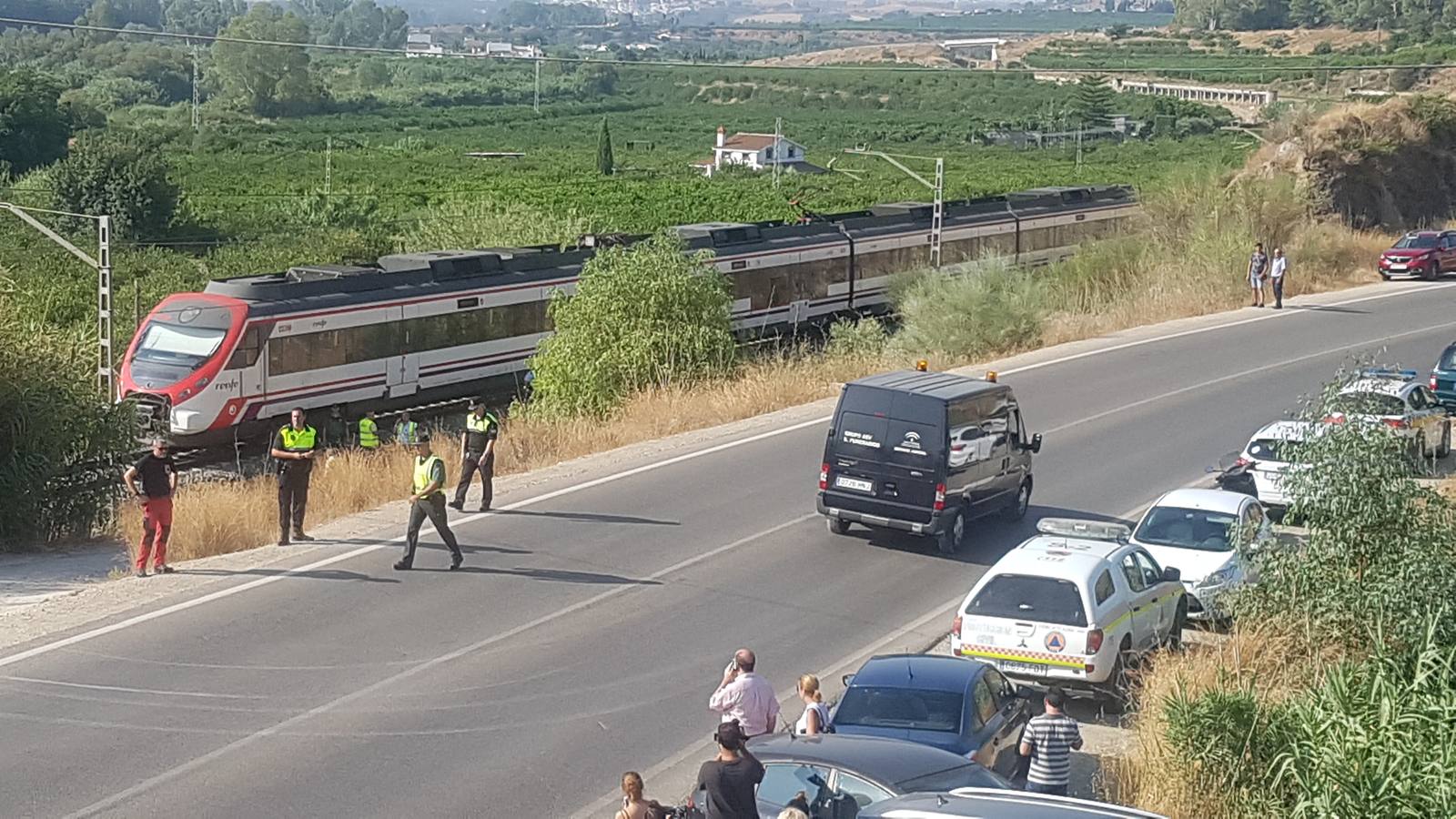La menor ha sido hallada muerta en la vía del tren entre Pizarra y Alora, a unos 7 kilómetros del lugar donde se le perdió la pista
