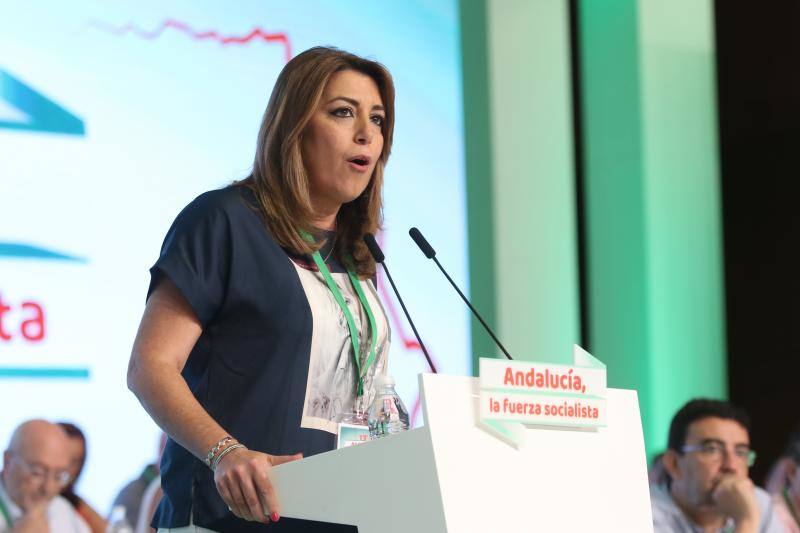 Imágenes de la primera jornada del cónclave de los socialistas andaluces