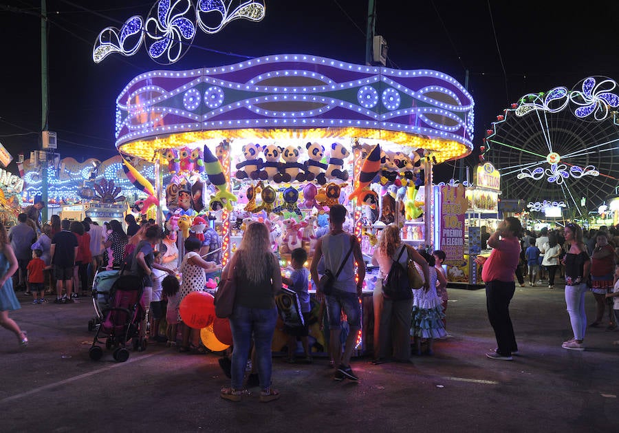 La segunda jornada de la Feria de Málaga en el real se vivió con intensidad en el Cortijo de Torres.