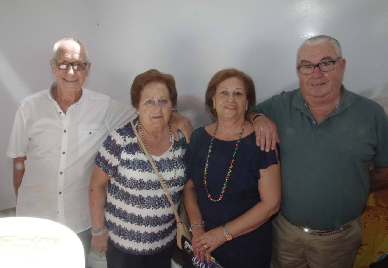 Gabriel Blanquer, Consuelo Maestre, Mari Carmen Parra y Juan Sillero