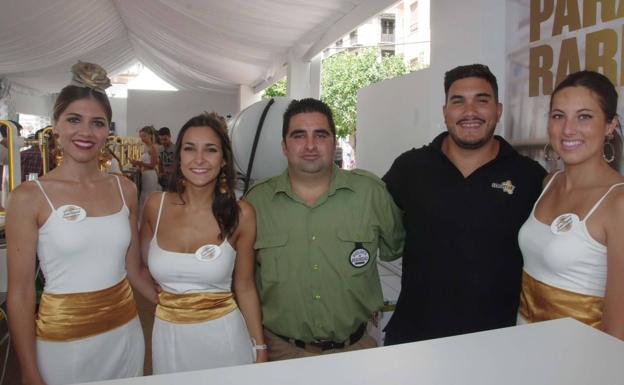 Las fotos de la Caseta Abanico de SUR, este martes de Feria