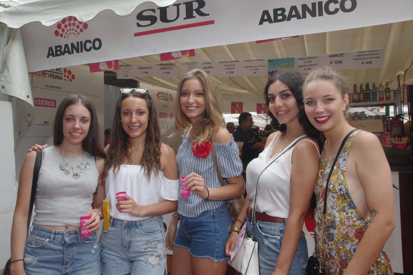 Laura Fraile, Ainhoa de la Fuente, Elena Casanova, María García y Marta Quirós