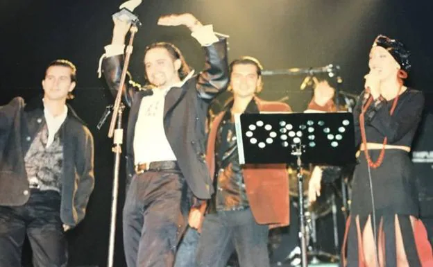 Javier Boxó y los suyos recibieron en el verano de 1995 un premio por el uso de la tecnología en la música 