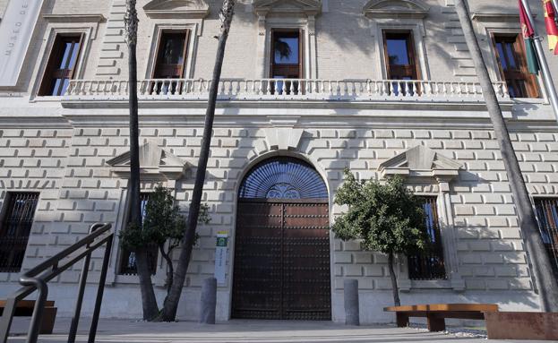 Fachada del Museo de Málaga.