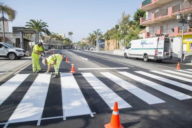 Imagen actual de la avenida Carlota Alessandri. 