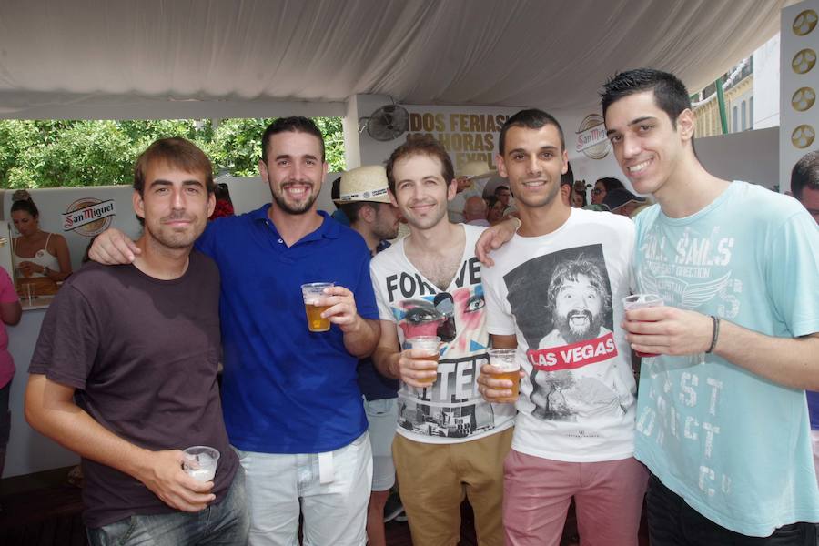 Iker Romero, Juanma Torres, Adrián Jiménez, Francisco Sampalo y Antonio Villena,que vienen desde Marbella.