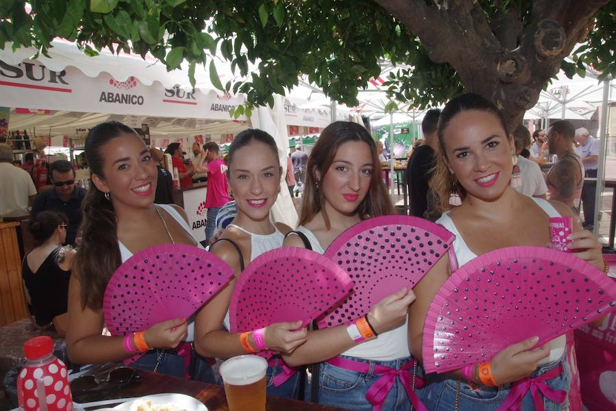 Raquel López, Ángela Ruiz, Rocío Navarro y Esther López, desde Orihuela y Murcia.