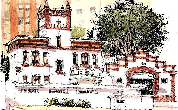 Málaga a trazos: El Campo del Agua