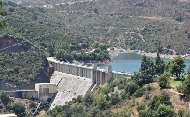 El embalse de La Concepción, principal recurso de la Costa del Sol, almacena actualmente 47 hectómetros cúbicos.