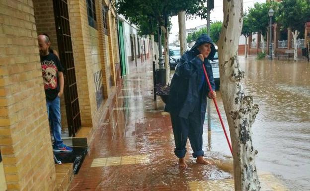 Fotos de la tromba de agua por la Dana en la provincia de Málaga