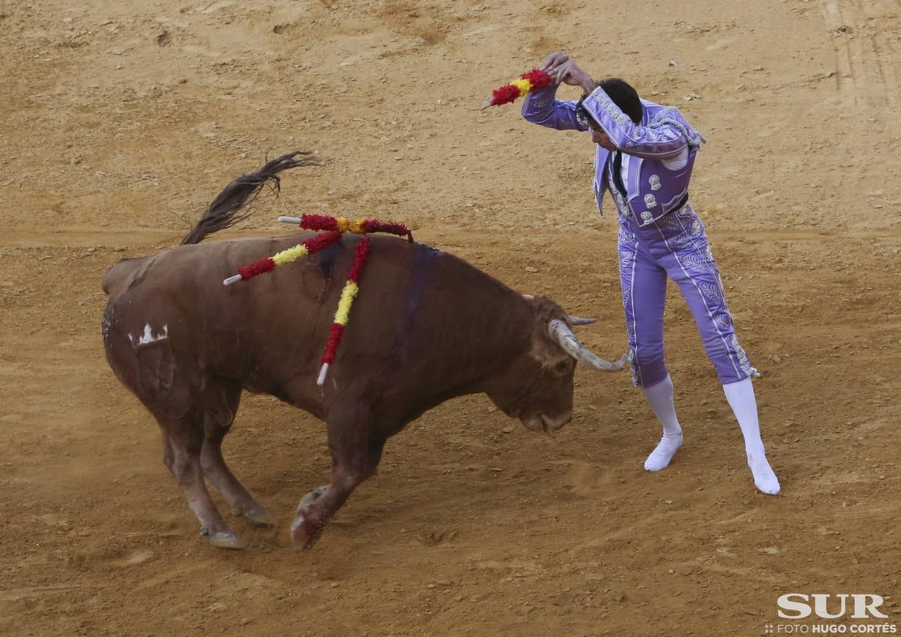 El diestro corta 2 orejas en el último toro de su carrera en una Goyesca en la que destacaron Perera y Cayetano a pie y el rejoneador Diego Ventura