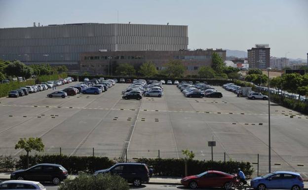 Stop: acceso sólo para funcionarios en el parking de la Ciudad de la Justicia