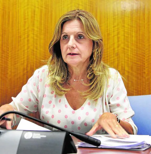 Marina Álvarez, consejera de Salud. 