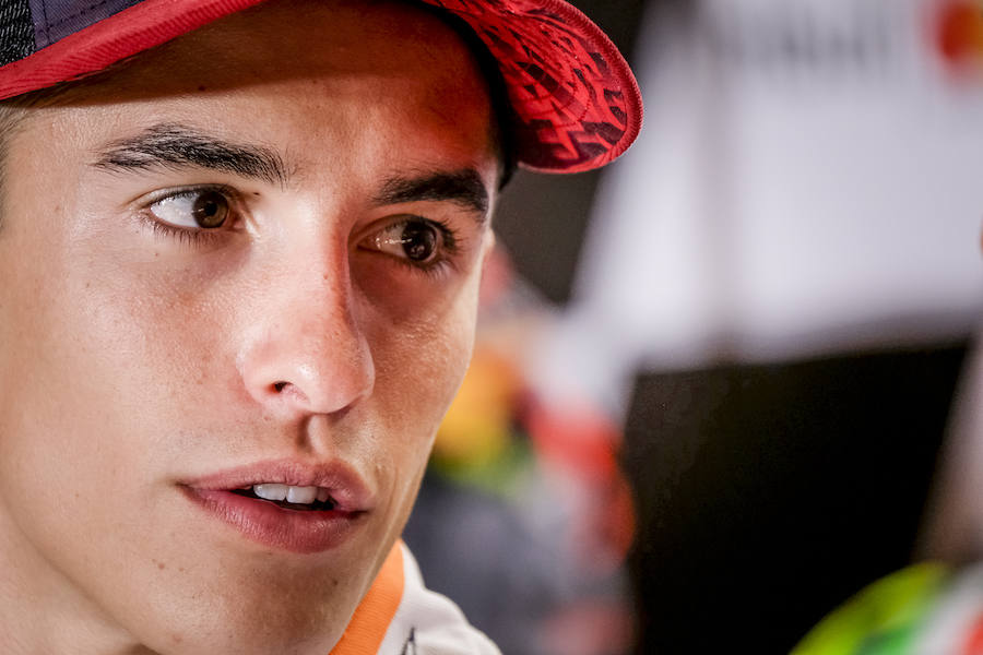 Marc Márquez, piloto español de MotoGP. 