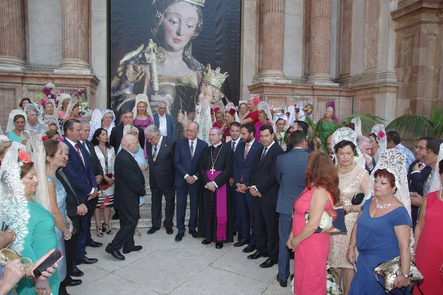 El cortejo partirá a las 19.30 horas de la Catedral, donde por la mañana el obispo ha presidido una misa y una ofrenda floral