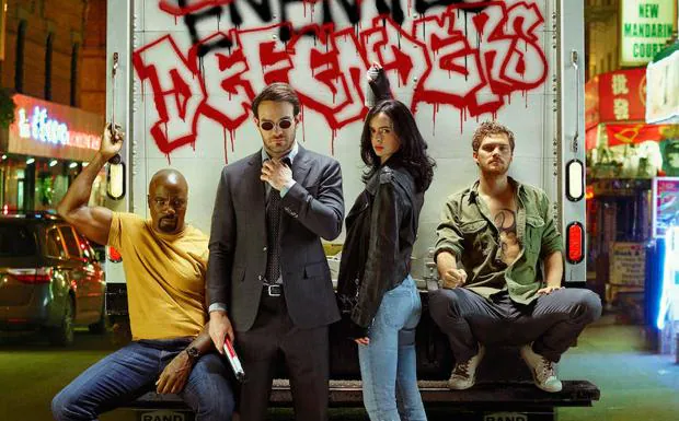 Protagonistas de la seria ‘The Defenders’. 