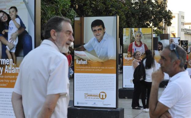 La imagen de Rafael, uno de los protagonistas