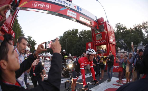 Contador en Madrid.
