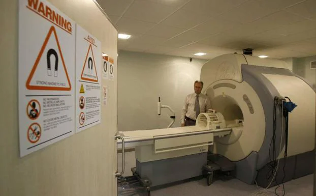 Imagen de archivo de una resonancia magnética del Hospital Regional Carlos Haya. 
