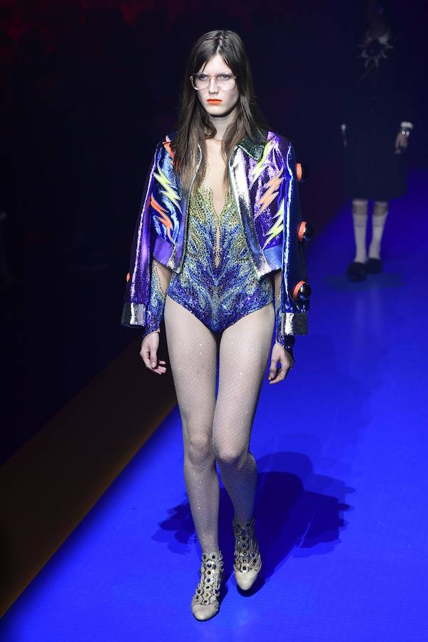 La firma italiana presenta su nueva colección Primavera-Verano durante la semana de la moda de Milán 