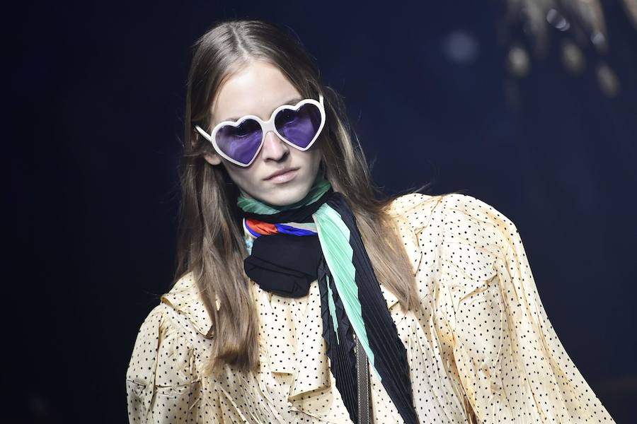 La firma italiana presenta su nueva colección Primavera-Verano durante la semana de la moda de Milán 