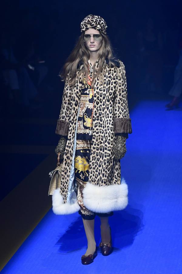 La firma italiana presenta su nueva colección Primavera-Verano durante la semana de la moda de Milán 