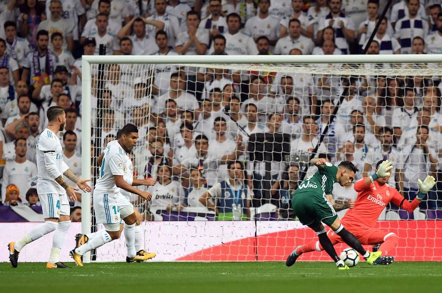 El Santiago Bernabéu acoge el choque correspondiente a la quinta jornada de Liga. 