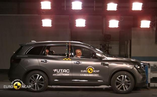 Renault Koleos, cinco estrellas en seguridad Euro NCAP