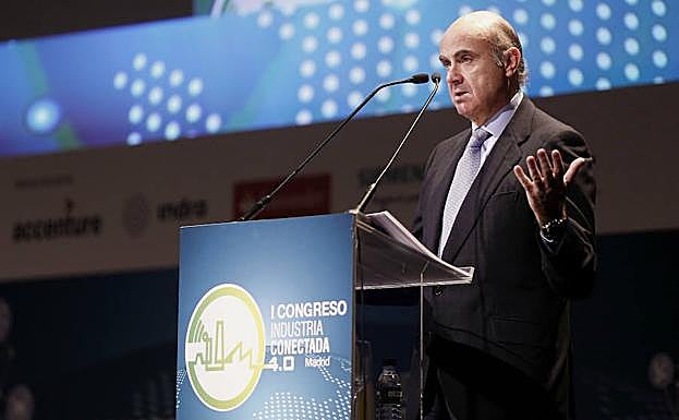 El ministro español de Economía, Luis de Guindos.