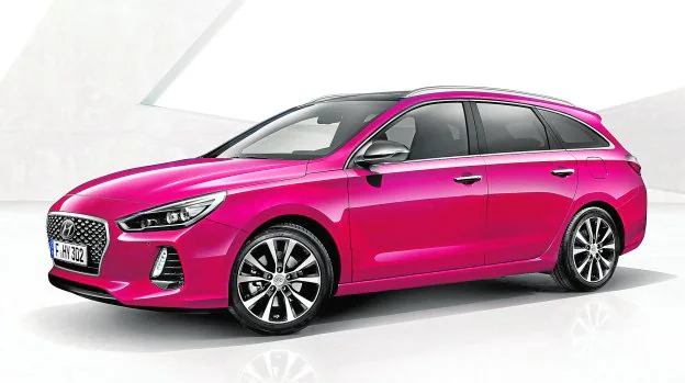 El nuevo familiar del i30 se ofrece en 12 colores exteriores. :: hyundai