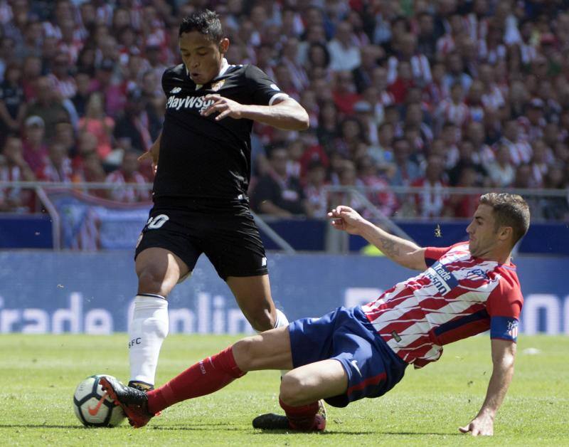 Las mejores imágienes del triunfo del Atlético ante el Sevilla (2-0) en el Wanda Metropolitano