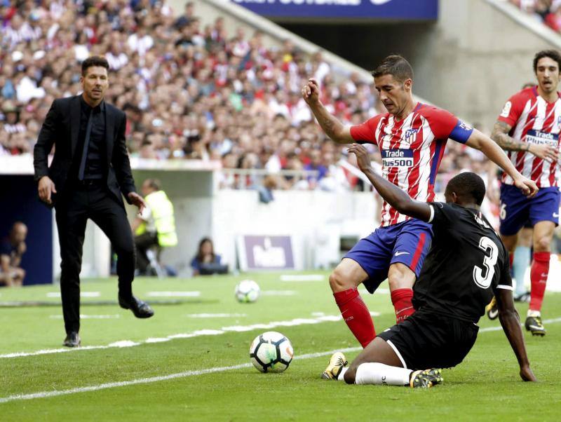 Las mejores imágienes del triunfo del Atlético ante el Sevilla (2-0) en el Wanda Metropolitano