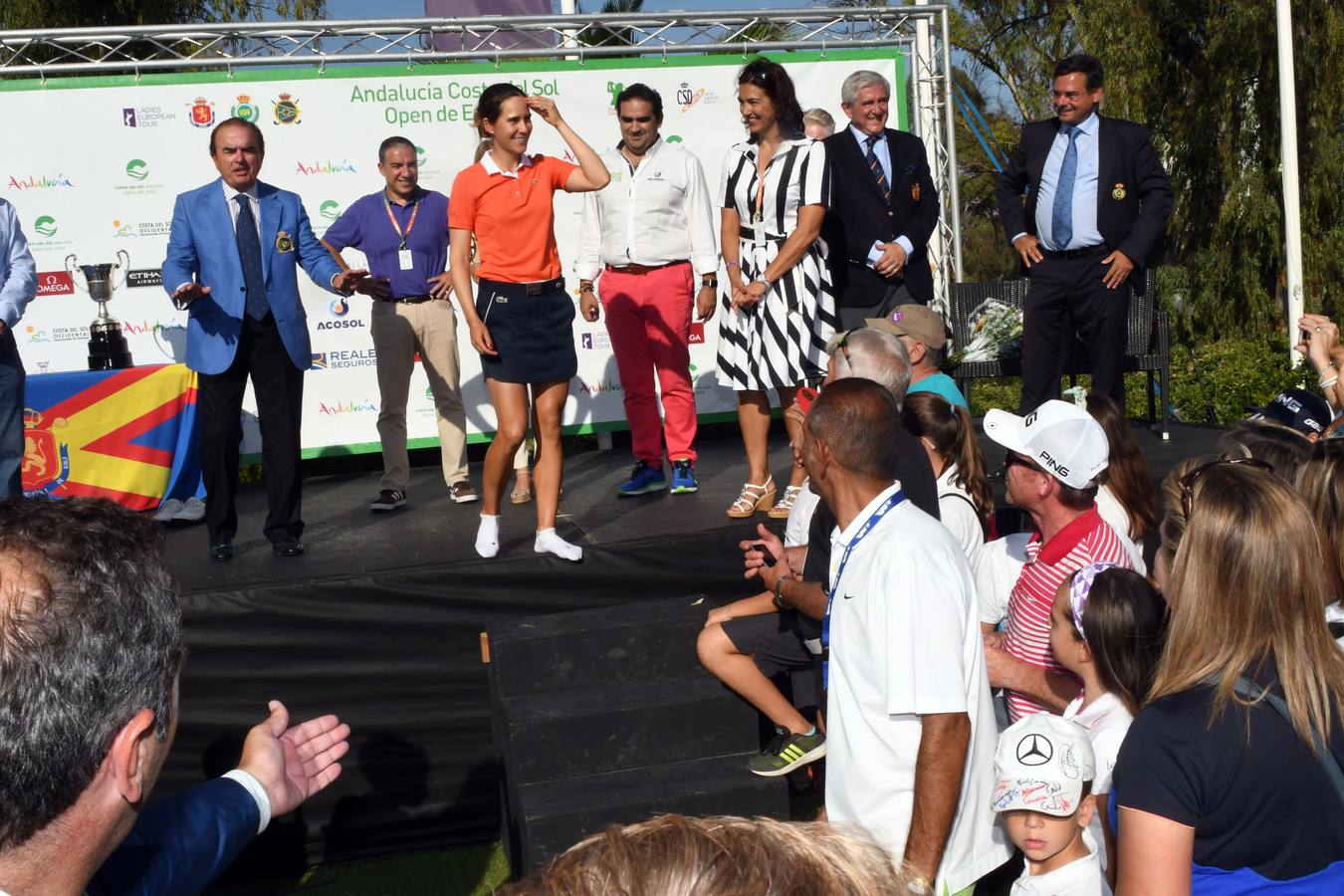 La malagueña recupera su mejor juego y revalida título en el campo que la vio crecer, Guadalmina, para sumar el sexto trofeo de su vitrina