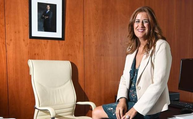 Sonia Gaya, en su despacho de la Consejería de Educación. 