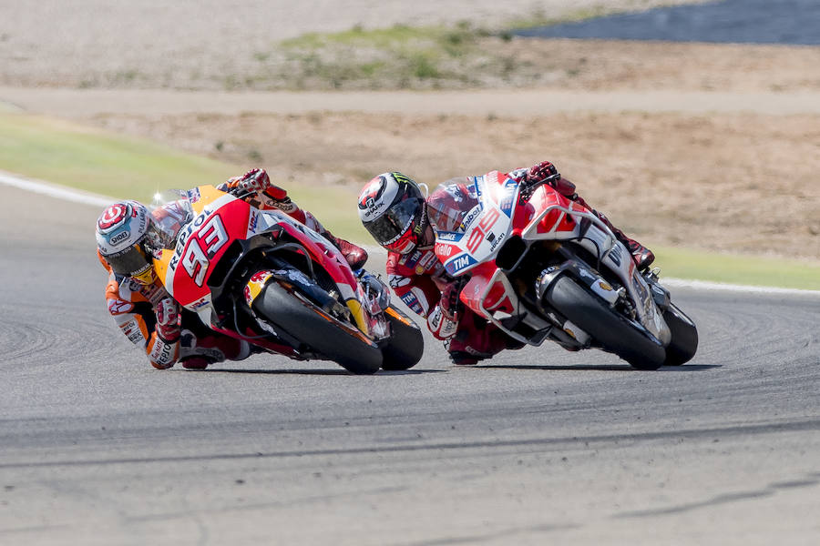 Marc Márquez firmó una carrera impecable.