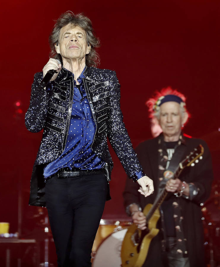 La banda de Mick Jagger hizo las delicias del público