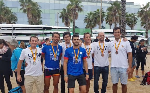 Los remeros del Club Mediterráneo que han logrado medallas 